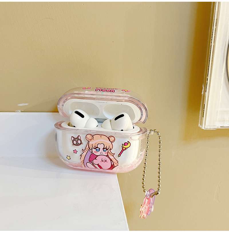 セーラームーン キャラクター柄AirPodsproケース AirPods 第一世代