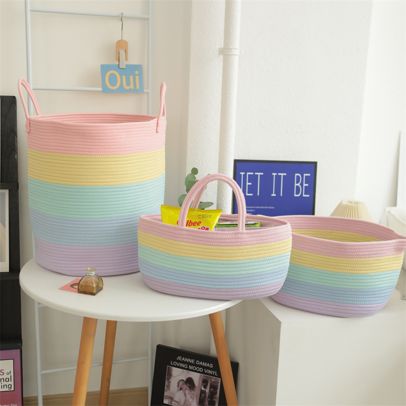 ランドリーバスケット 籐編み蓋付き洗濯かご 布|ランドリーバスケット