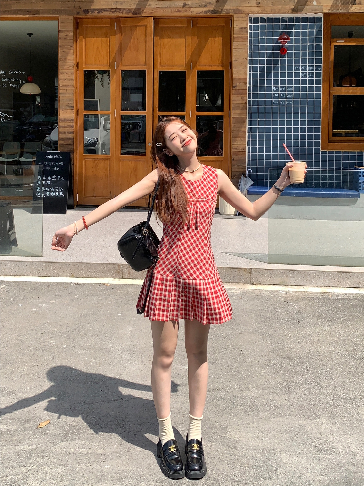 赤白のギンガムチェックワンピースおすすめ15選 - ギンガム チェック