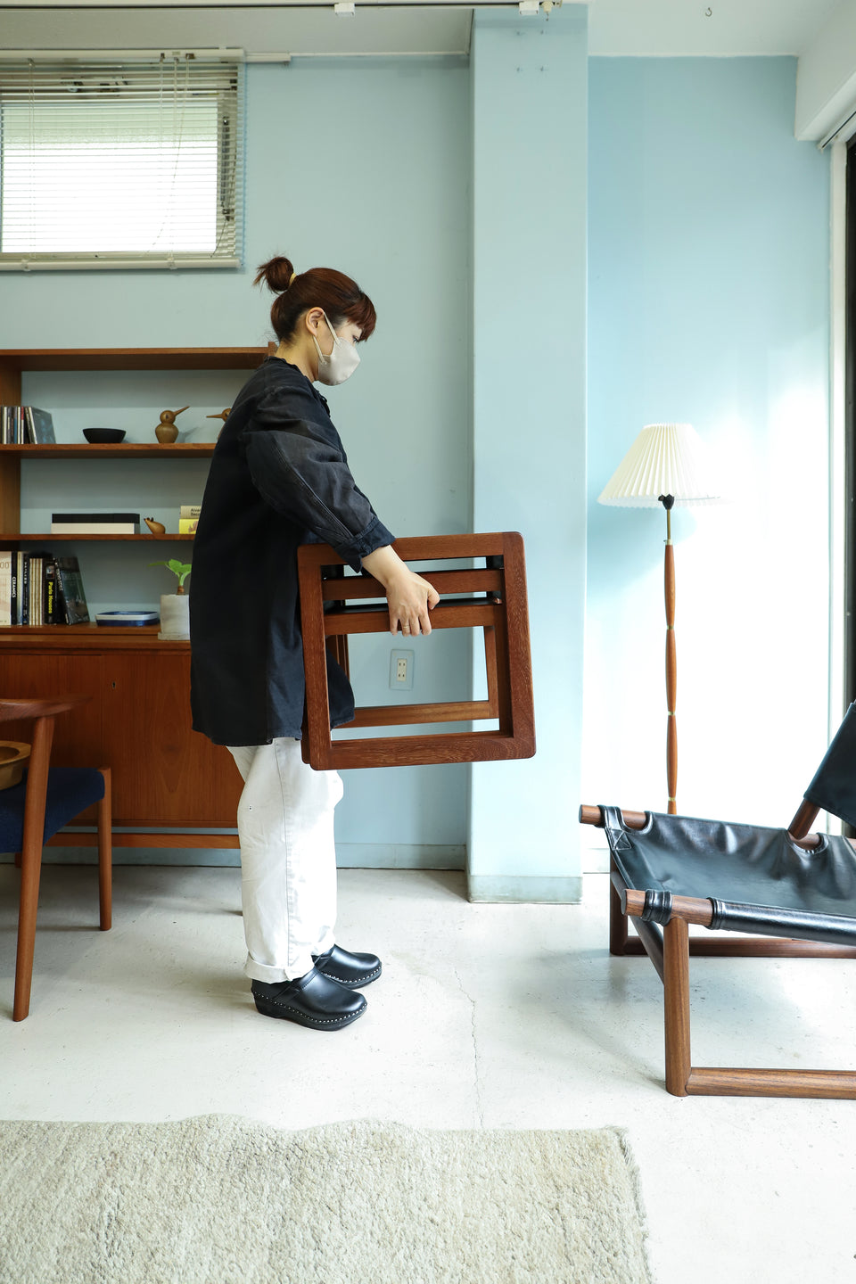 イギリスヴィンテージ ネストテーブル サイドテーブル チーク材/UK