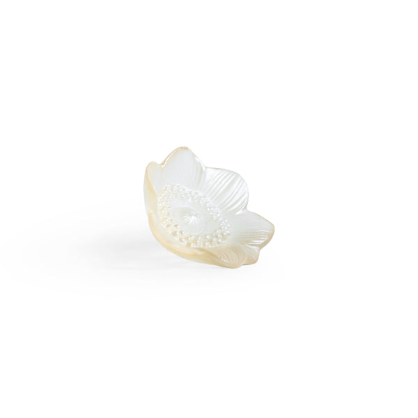 ラリック アネモネ ガラスオブジェ ゴールドラスター/Lalique Anemone