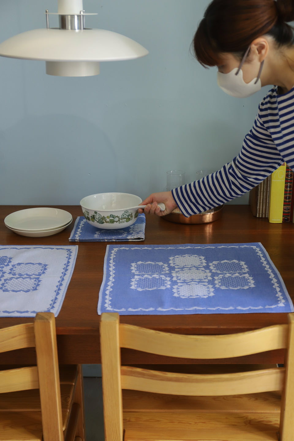北欧ヴィンテージ プレースマット ランチョンマット テーブルクロス