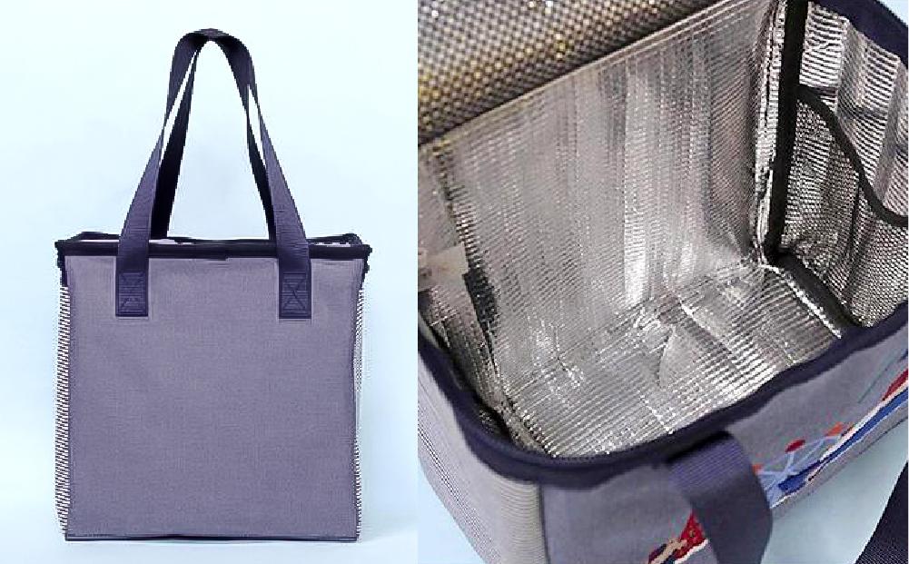 神戸市ふるさと納税限定】ファミリアの保冷バッグ（チャーム付き