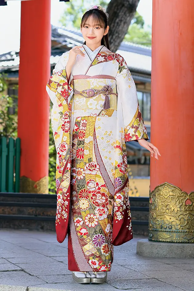 成人式振袖カタログ(E-4602) | 成人式の振袖レンタル・振袖購入・ママ