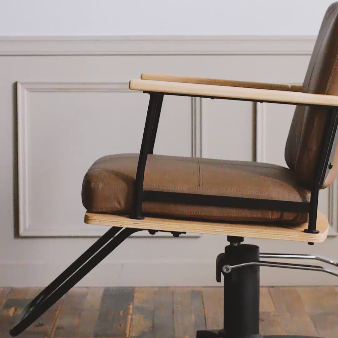 ノエル】スタイリングチェア | セット椅子 | 美容椅子 | 美容室 セット