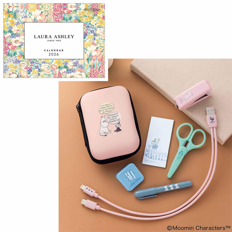 InRed インレッド 2026年 1・2月合併号 【付録】 ムーミン ミニミニ