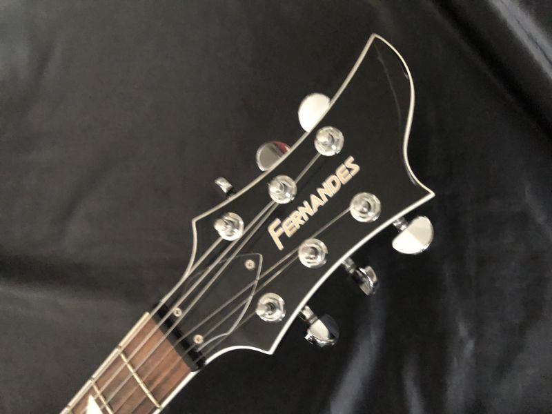 Fernandes / Ravelle STD AR / Black - HR/HMギター専門店 FUTURE WORLD
