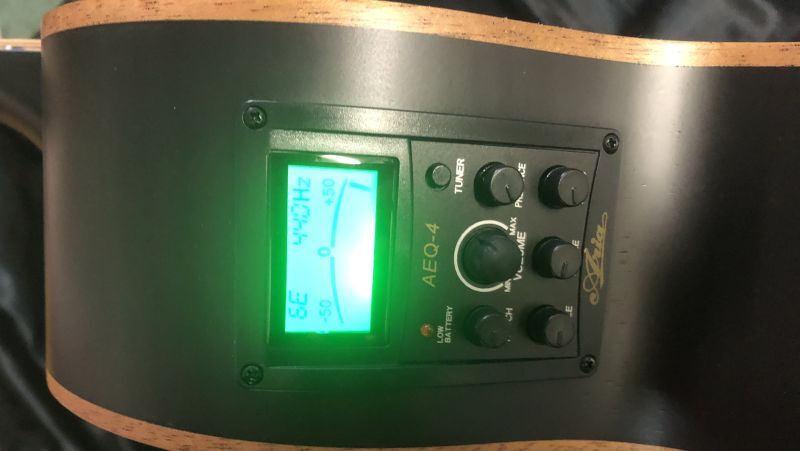 Aria / FET-F2 STBK / Black エレアコ（新品） - HR/HMギター専門店