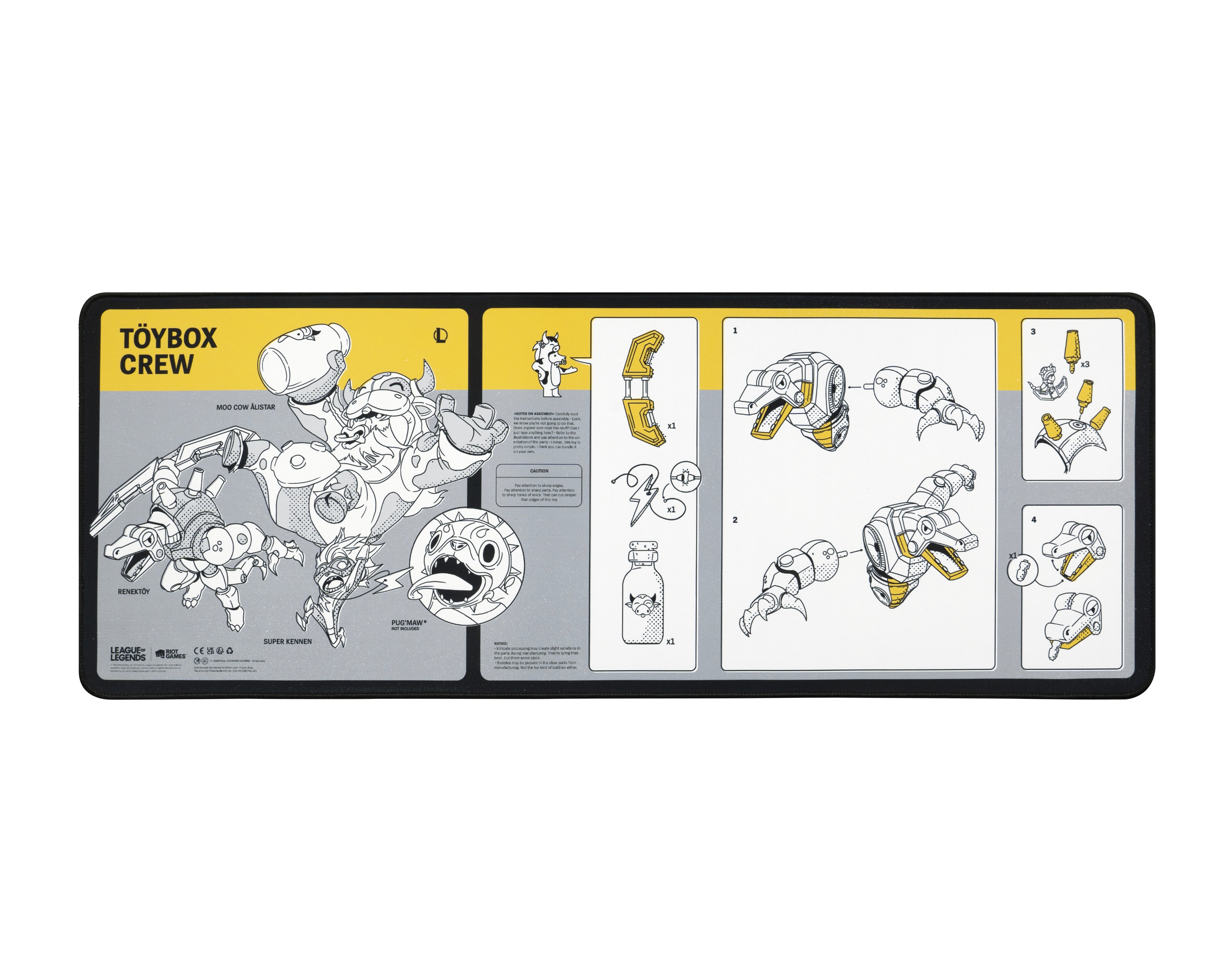 レネクトイ XL デスクマット – FUTAROKU