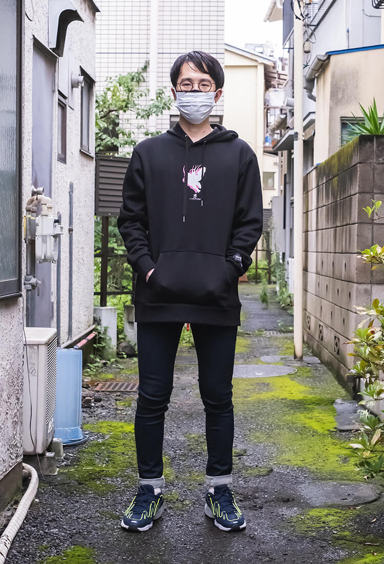 N2 x Yoshitaka Amano】Nightmare パーカー（ブラック）｜FUTAROKU