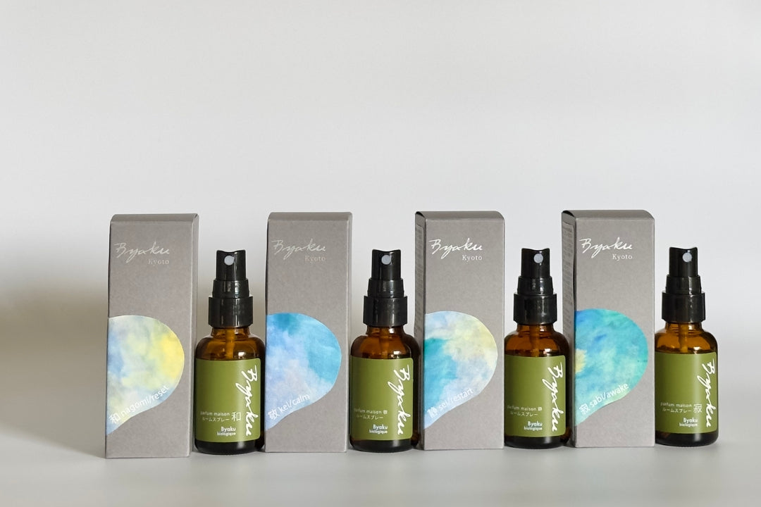 白檀の香りにこだわったオーガニックミスト「Byaku」