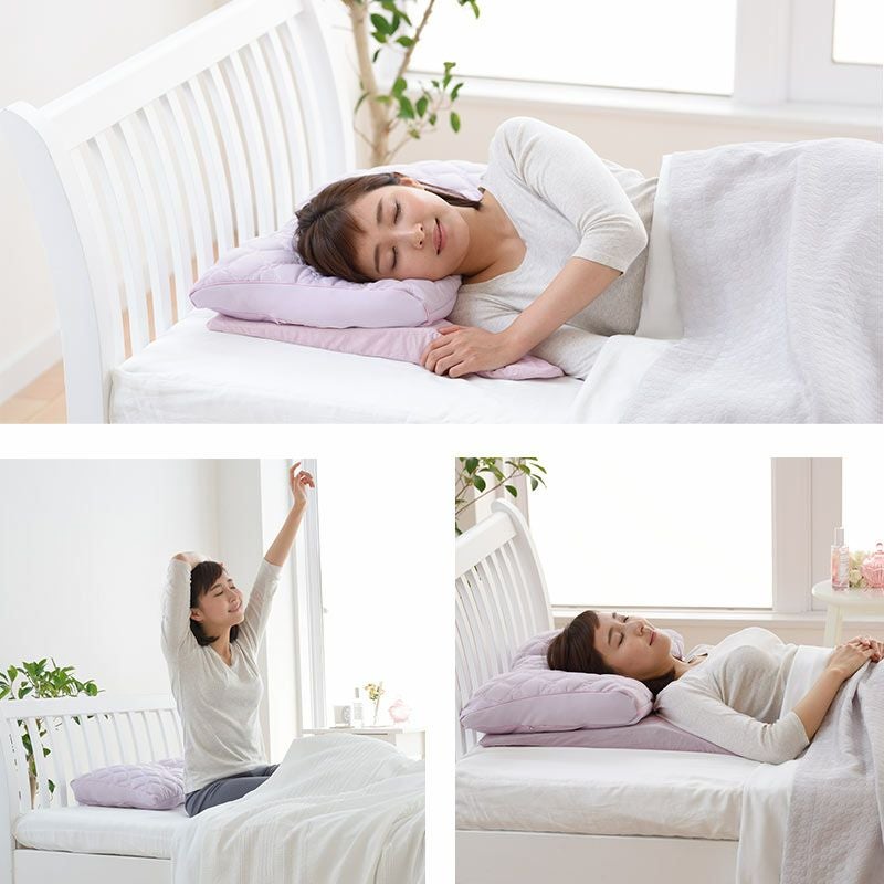 西川 ピローギャラリー ぐっすり美人まくら 38×52cm | ねごこち本舗