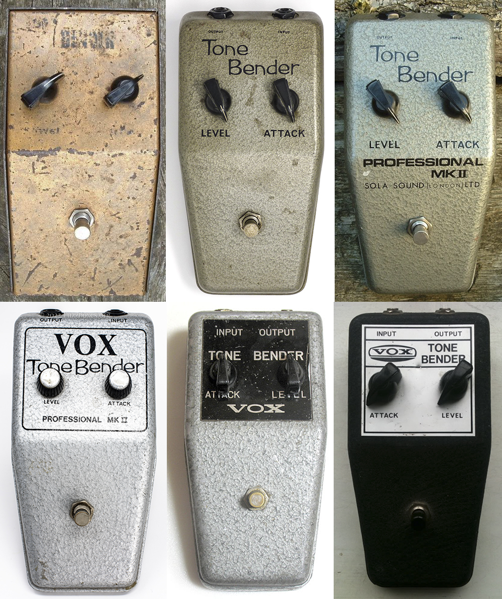 Two-knob Tone Benders • Fuzzboxes