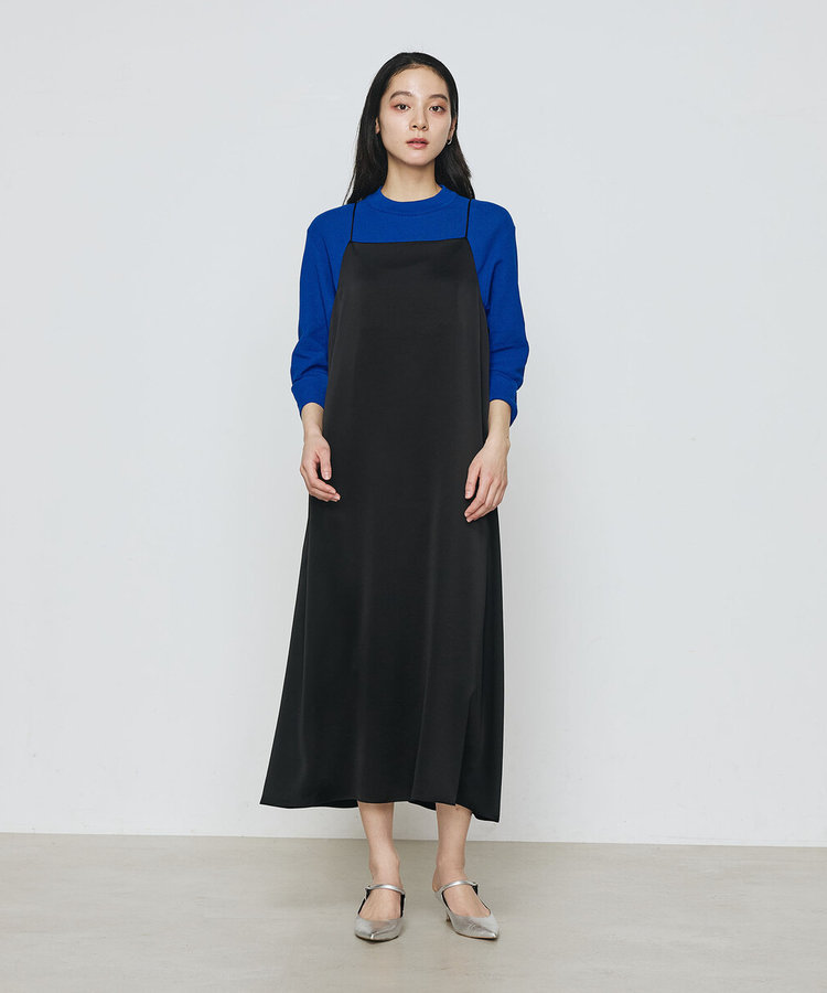 トリアセテート／ポリエステル キャミドレス（01-10OK01-205）｜K.T