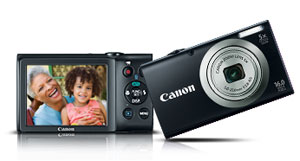 Canon PowerShot A2300 16.0 MP Digital Camera with 5x Optical Zoom