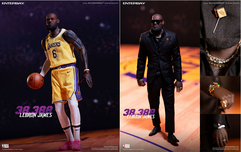 レブロン・ジェームズ 1/6 コレクティブル フィギュア』ご予約受付中