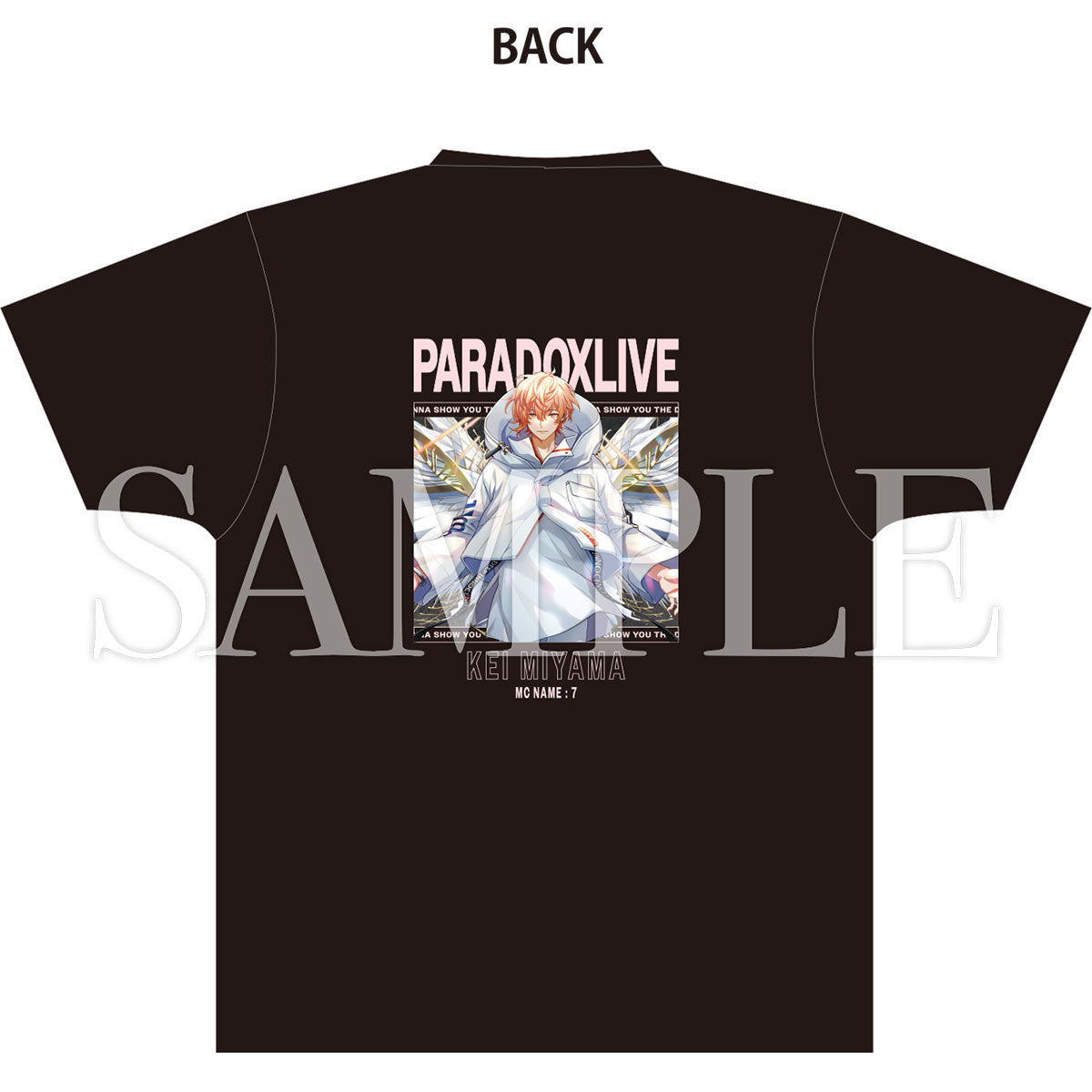 Paradox Live 幻影 バックプリントTシャツ Ver.2 – GCRESTORE ジーク