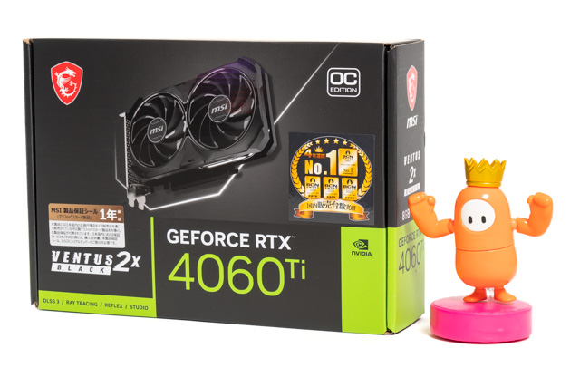 GeForce RTX 4060 Tiレビュー｜Core i5-13400Fで性能を検証