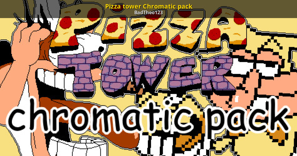 Pizza tower Chromatic pack Modding Tool for Friday Night Funkin