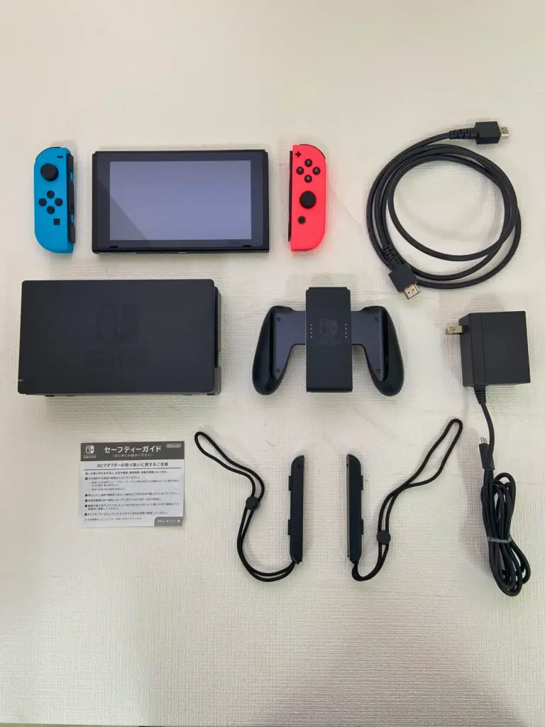 付属品揃ってる？】Switchを売る前に確認しておきたい内容物