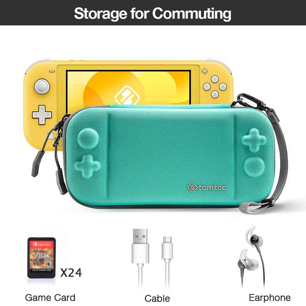 Tomtoc Travel Case for Nintendo Switch Lite - (Turquoise) — GAMELINE