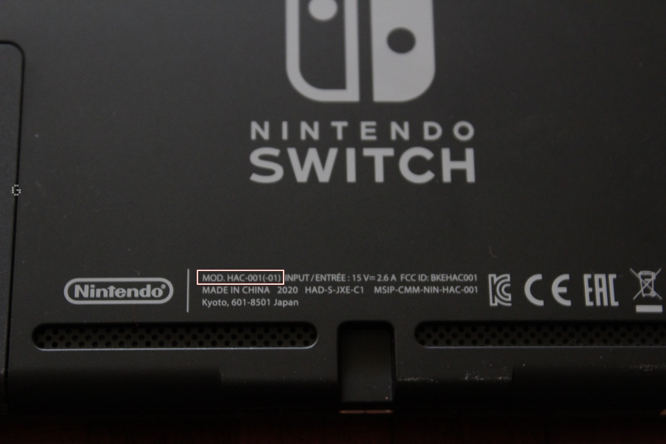 A little refresh: checking out the Nintendo Switch HAC-001(-01