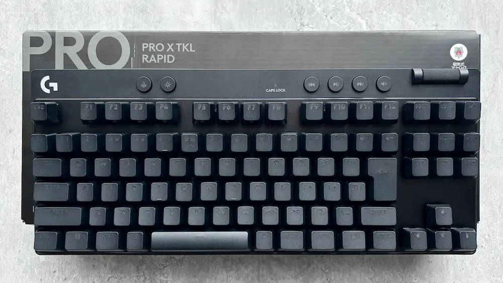 Logicool G PRO X TKL RAPIDを徹底レビュー｜王道ラピッドトリガー