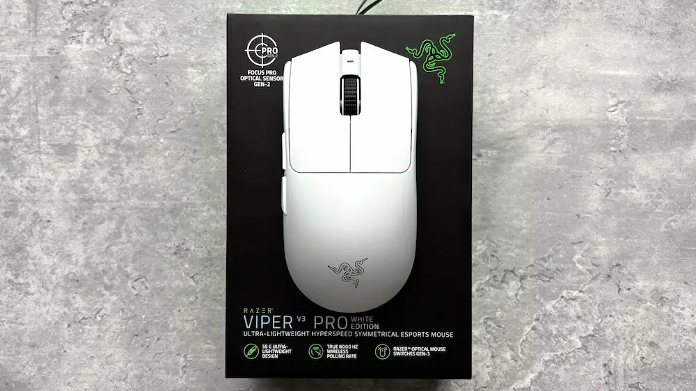 Razer Viper V3 Proを徹底レビュー｜プロの愛用者も多い軽くて持ち