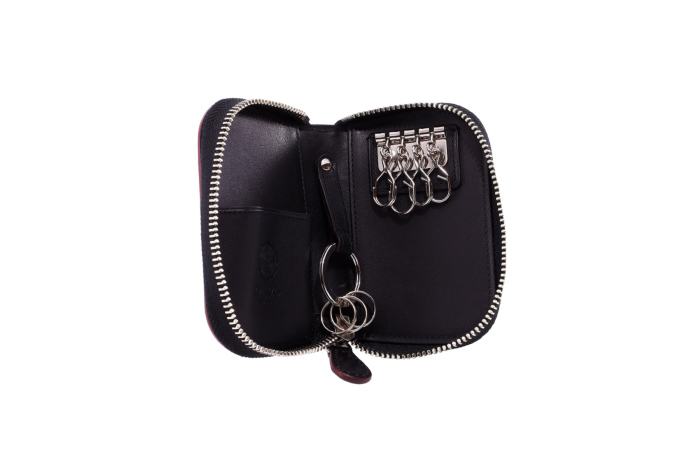 CORDOVAN R.C.(コードバンアールシー) ラウンドファスナーキーケース