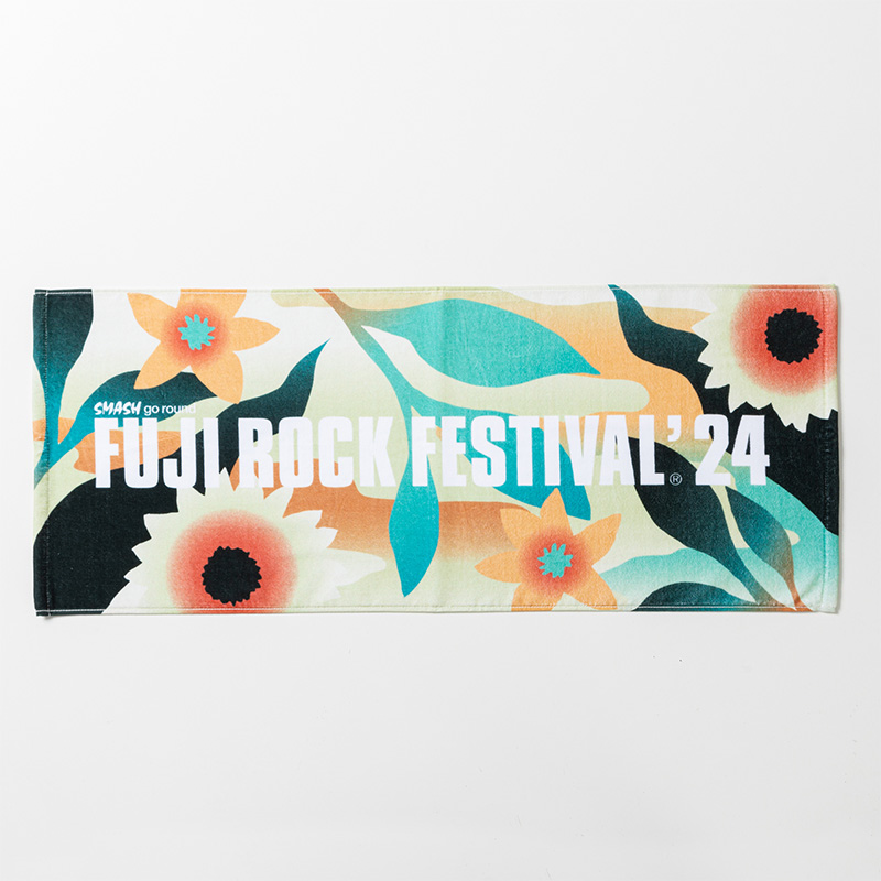 FUJI ROCK '24 フェイスタオル - GAN-BAN/岩盤｜フジロック