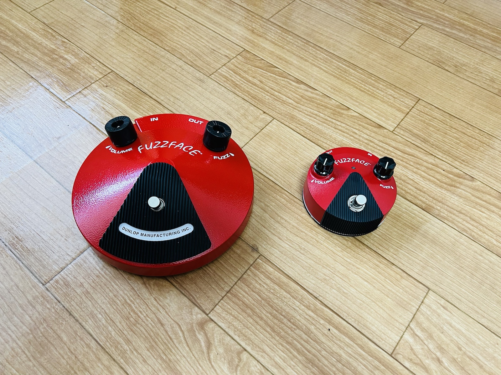 ファズフェイスを買ったので、オリジナルとミニの違いを比較する