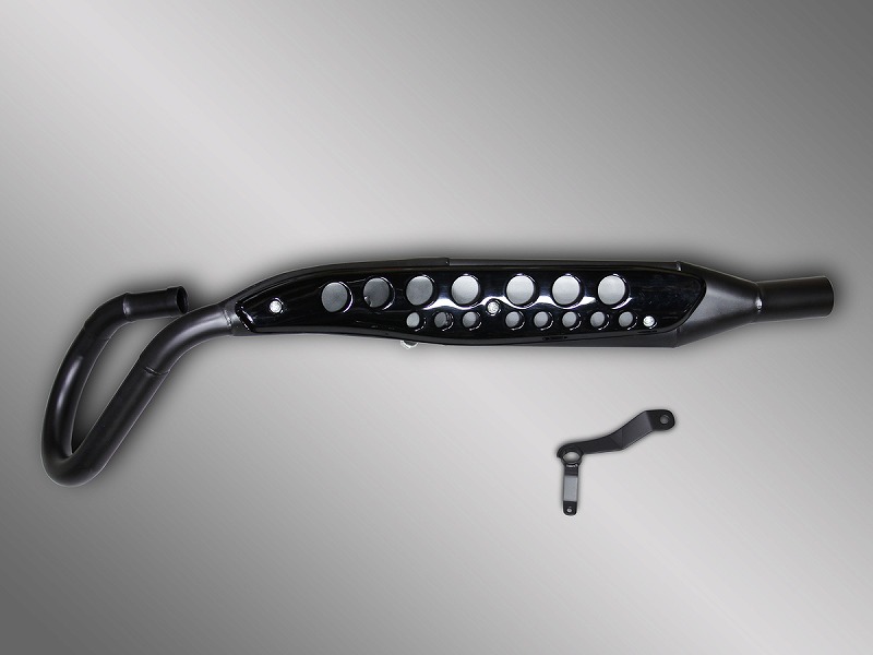 250TR（BJ250F）用 左出しバイソンマフラー | ギャングパーツeショップ