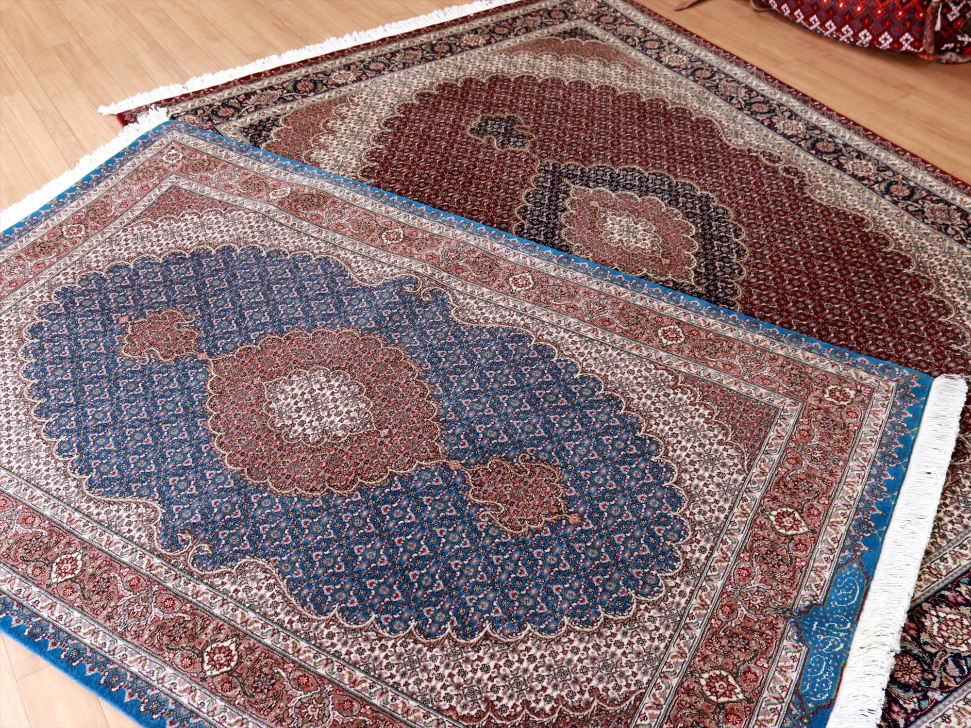 ペルシャ絨毯 ペルシャ絨毯 302x197 手織り 美術品 タブリーズ産