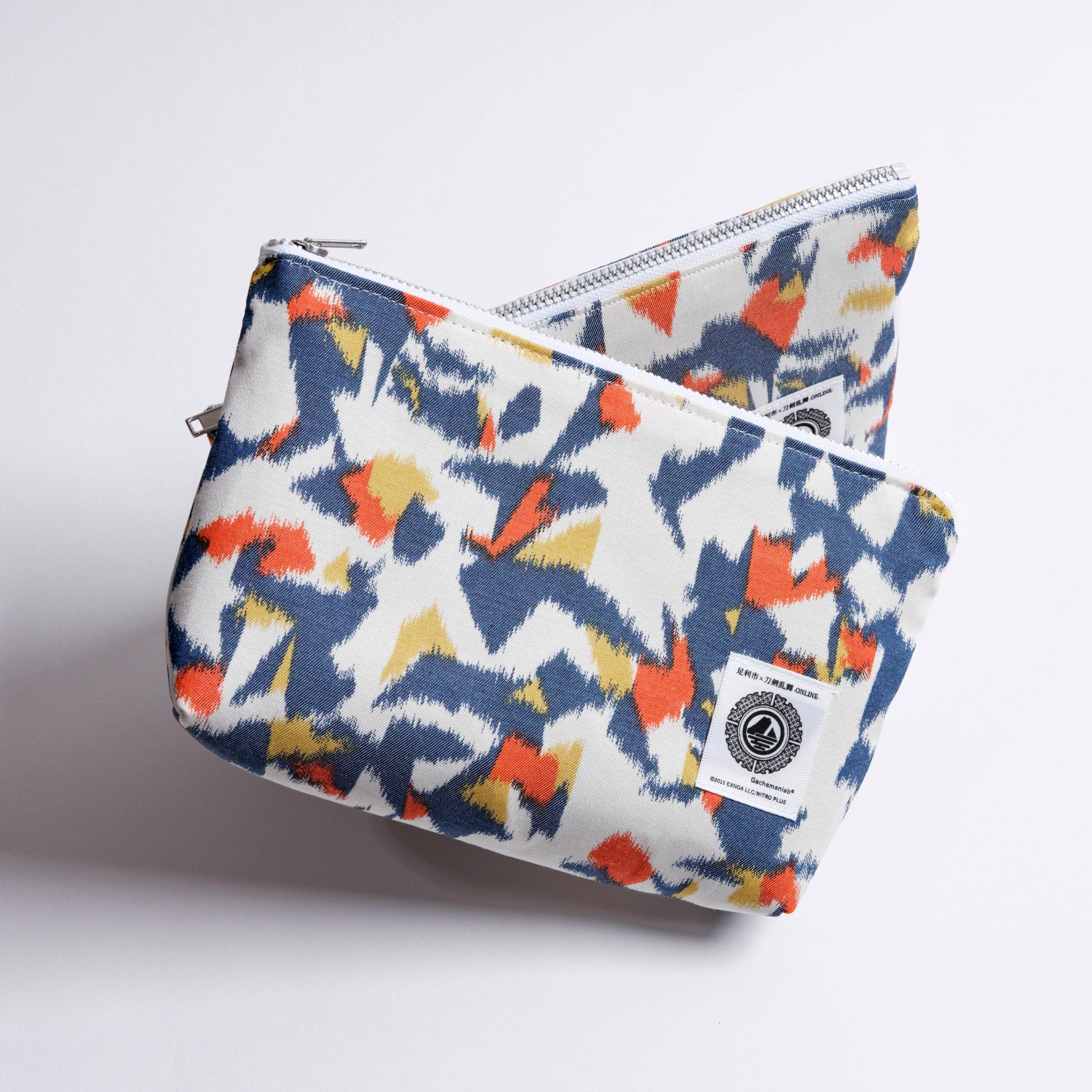 刀剣乱舞~ONLINE~ 公式「足利銘仙ポーチ」製作 – Gachamanlab