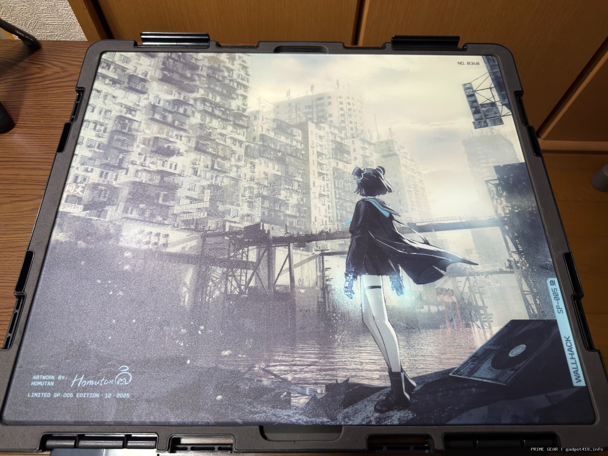 第5世代「Desolate Yume Wallhack SP-005」はガラスマウスパッドの正当