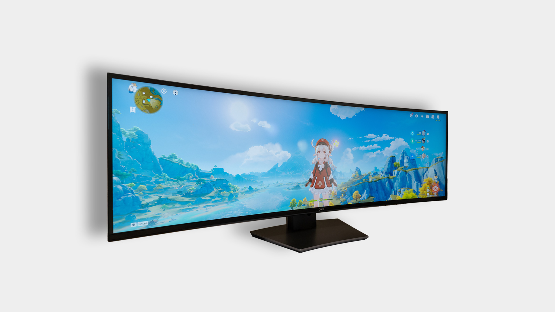 原神」の無限に広がる景色が圧巻。49インチ・5K・湾曲のウルトラワイド