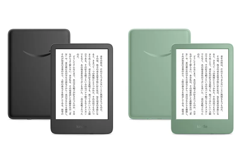 Amazon、“マッチャ”カラーを追加した「Kindle」2024年モデル | Gadget Gate