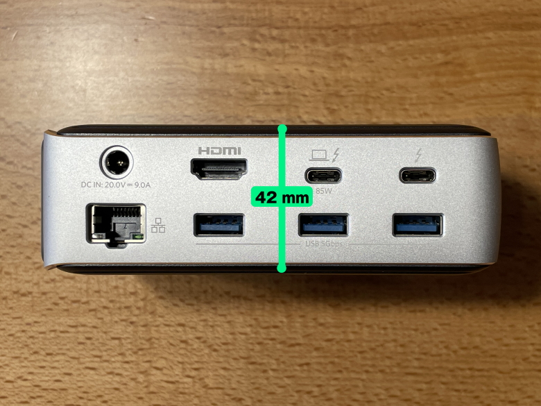 Anker PowerExpand Elite 13-in-1 Thunderbolt 3 Dock ドッキング