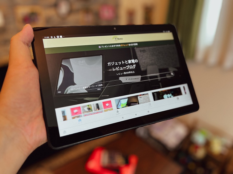 Amazon Fire HD 10 レビュー】軽くても10.1インチの大画面！セールを
