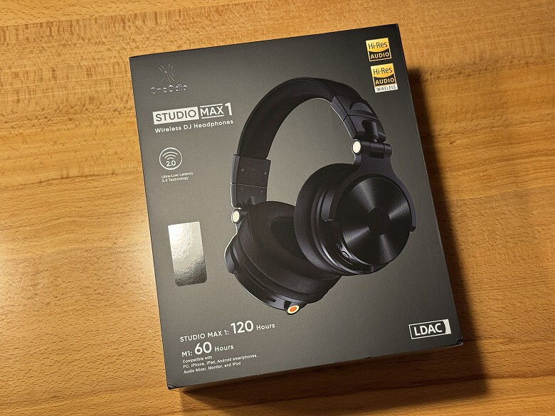 OneOdio Studio Max 1 レビュー】長時間再生120時間＆高音質ドライバー
