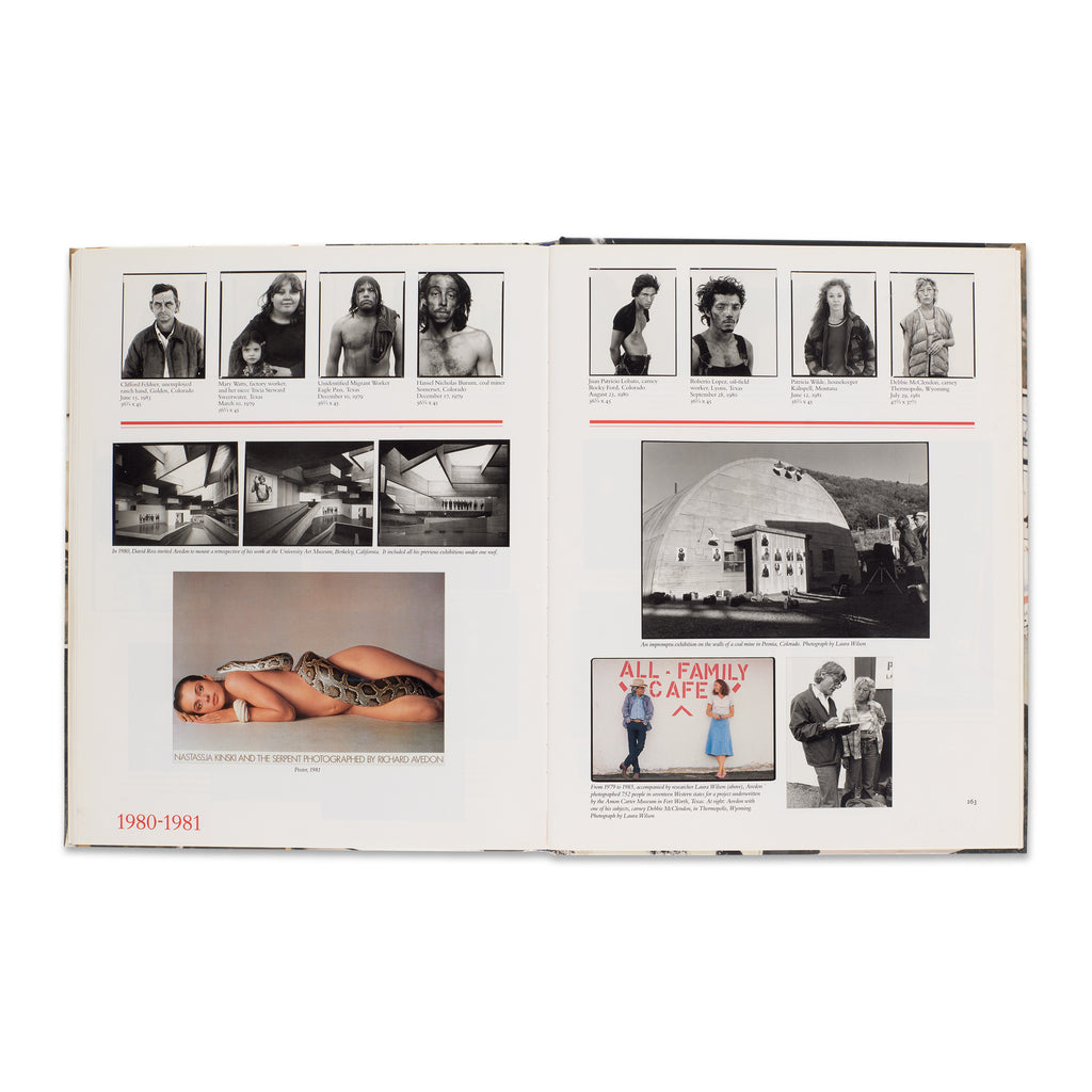 Richard Avedon: Evidence 1944–1994 Rare Book | Gagosian Shop