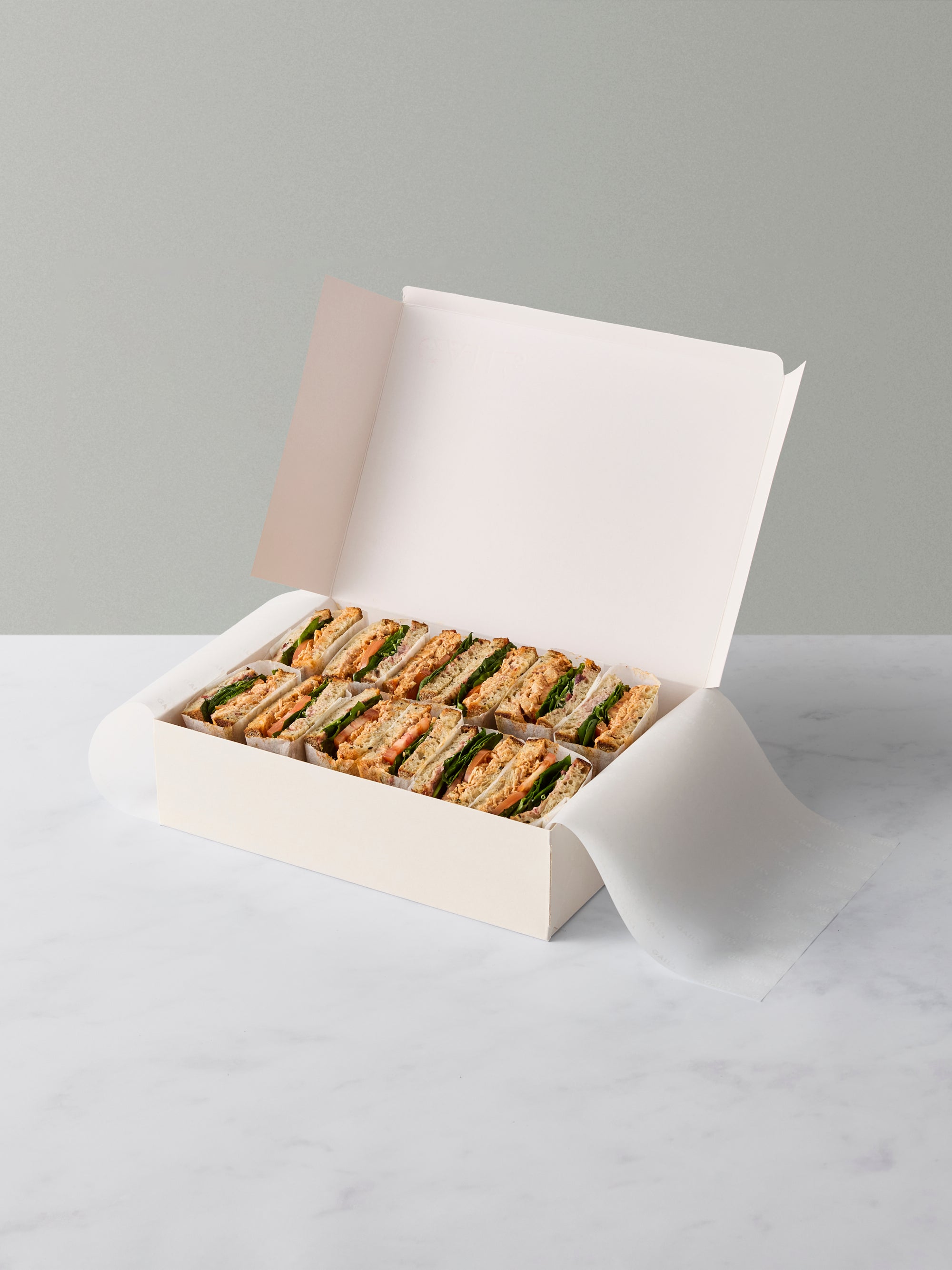 12 Harissa Chicken Sandwich Halves To Share | GAIL's Bakery