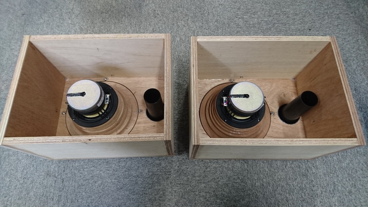 フロントロードホーンスピーカー – 学生室 – つくったものの記録場所