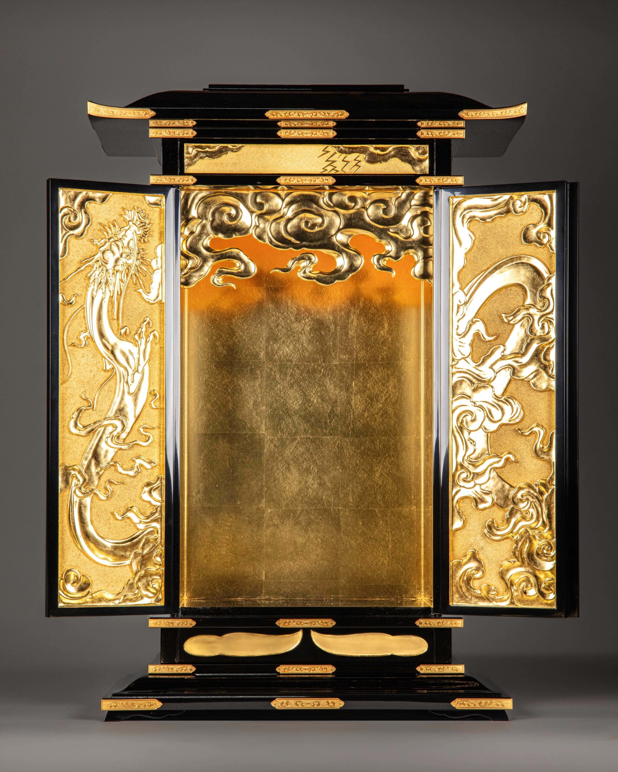 雨乞日蓮聖人像慈雨ノ厨子完成です。 | 京都の仏師 宮本我休（GAKYU