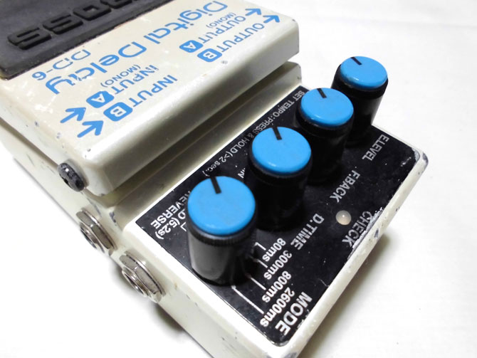 BOSSのDD-6の中古価格と特徴！エフェクター使用レビュー
