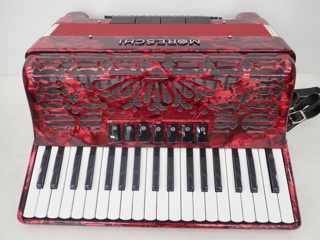 高額買取実施中!!】MORESCHI アコーディオン 37鍵盤 96ベース ハード