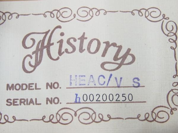 高額買取実施中!!】History エレアコ HEAC/VS ヒストリー ギター