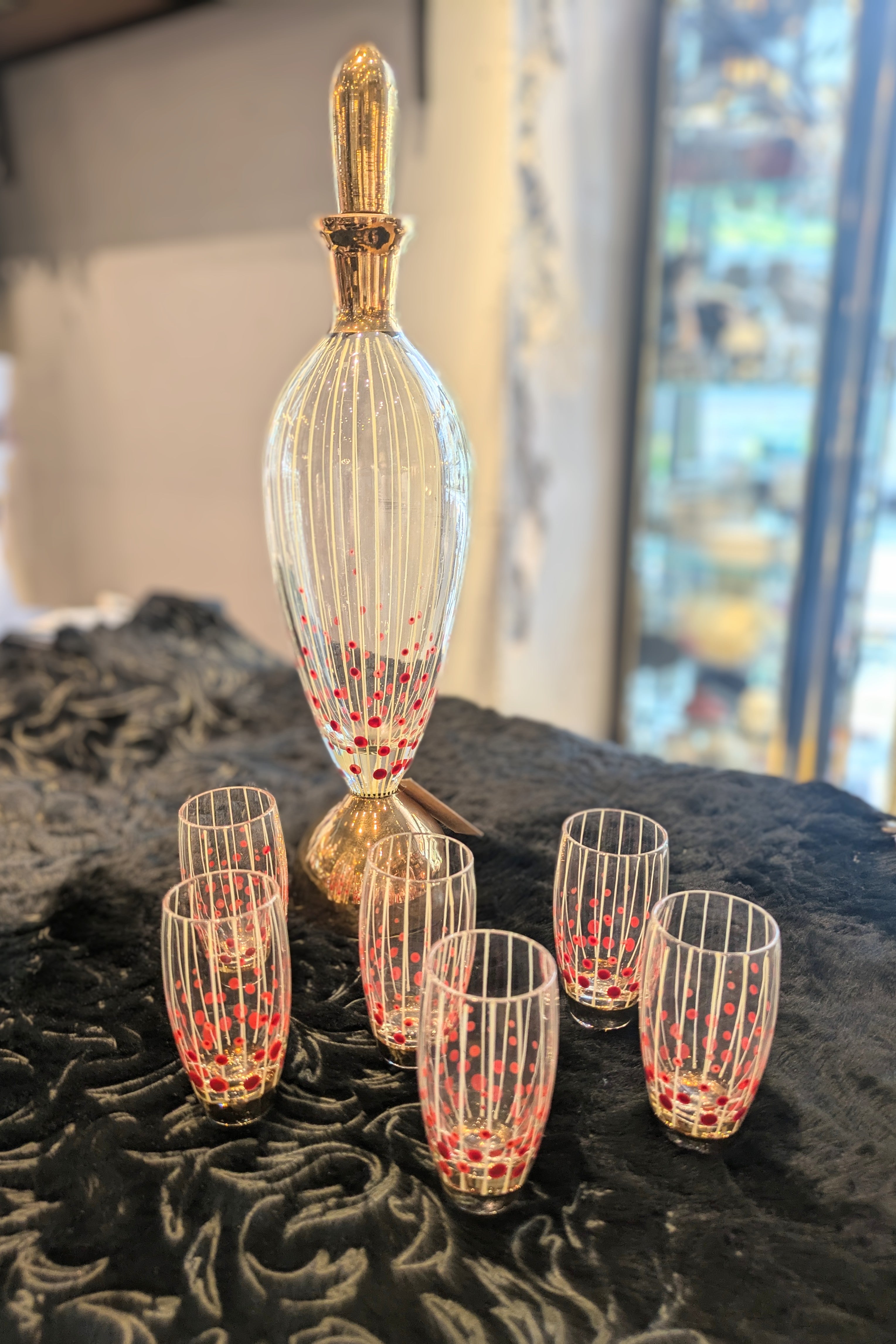 希少】ムラーノガラス デキャンタ（Vetri Murano） 希少】ムラーノ