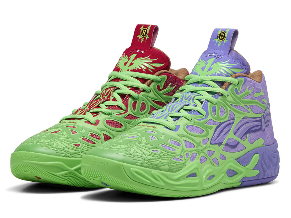 PUMA×ニンジャ・タートルズ！ラメロ・ボールのシグネチャーシューズ