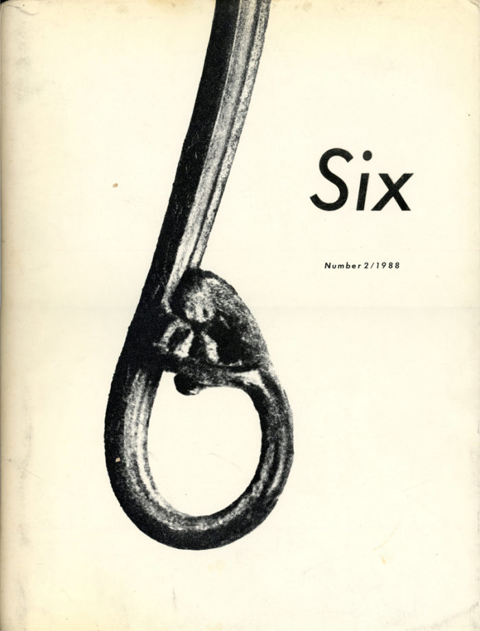 Gallery 98 | Comme des Garcons, Six / Sixth Sense, Number 2